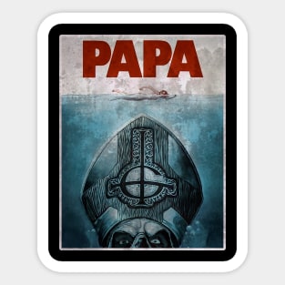 Papa Sticker